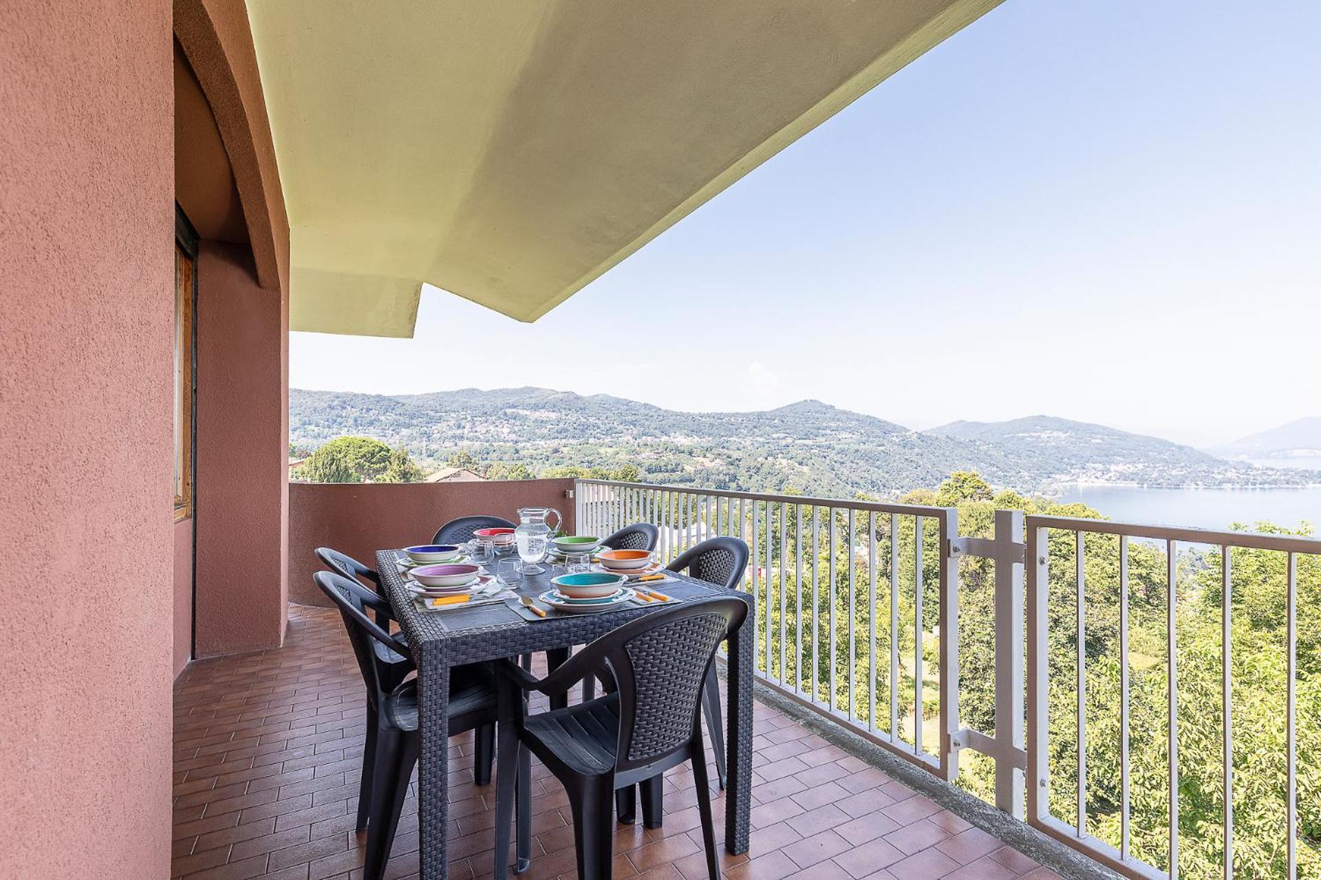 Arona Vista Panoramica Apartment Dagnente Exterior photo